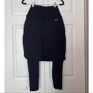 Athletic Midi Skirt with attached leggings